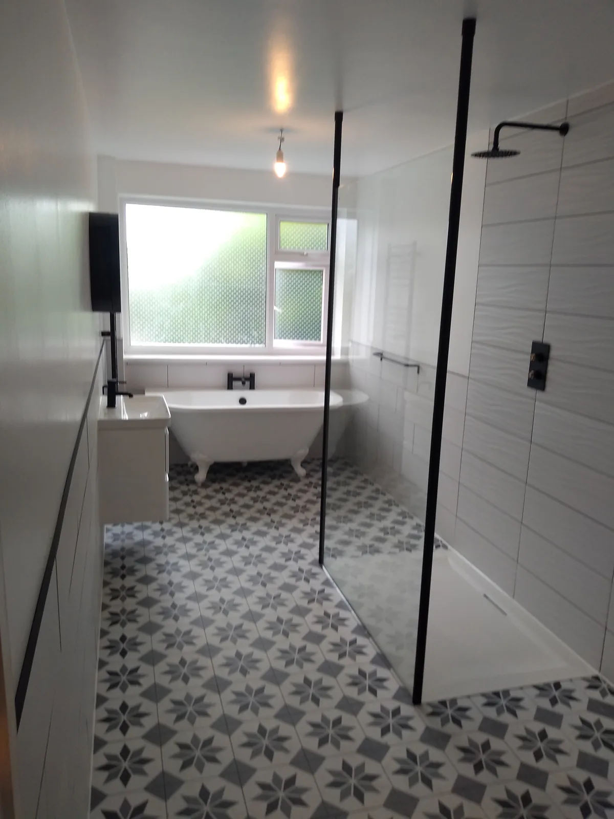 Bathroom fitting and renovation work carried out by Norwich Builders in Norfolk