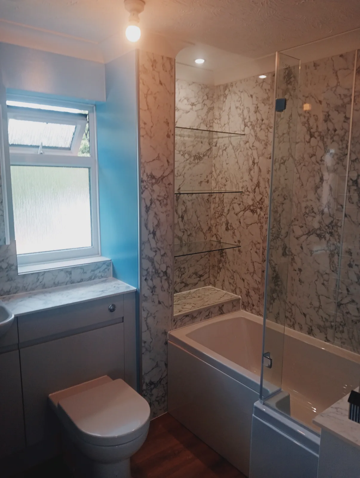Bathroom fitting and renovation work carried out by Norwich Builders in Norfolk