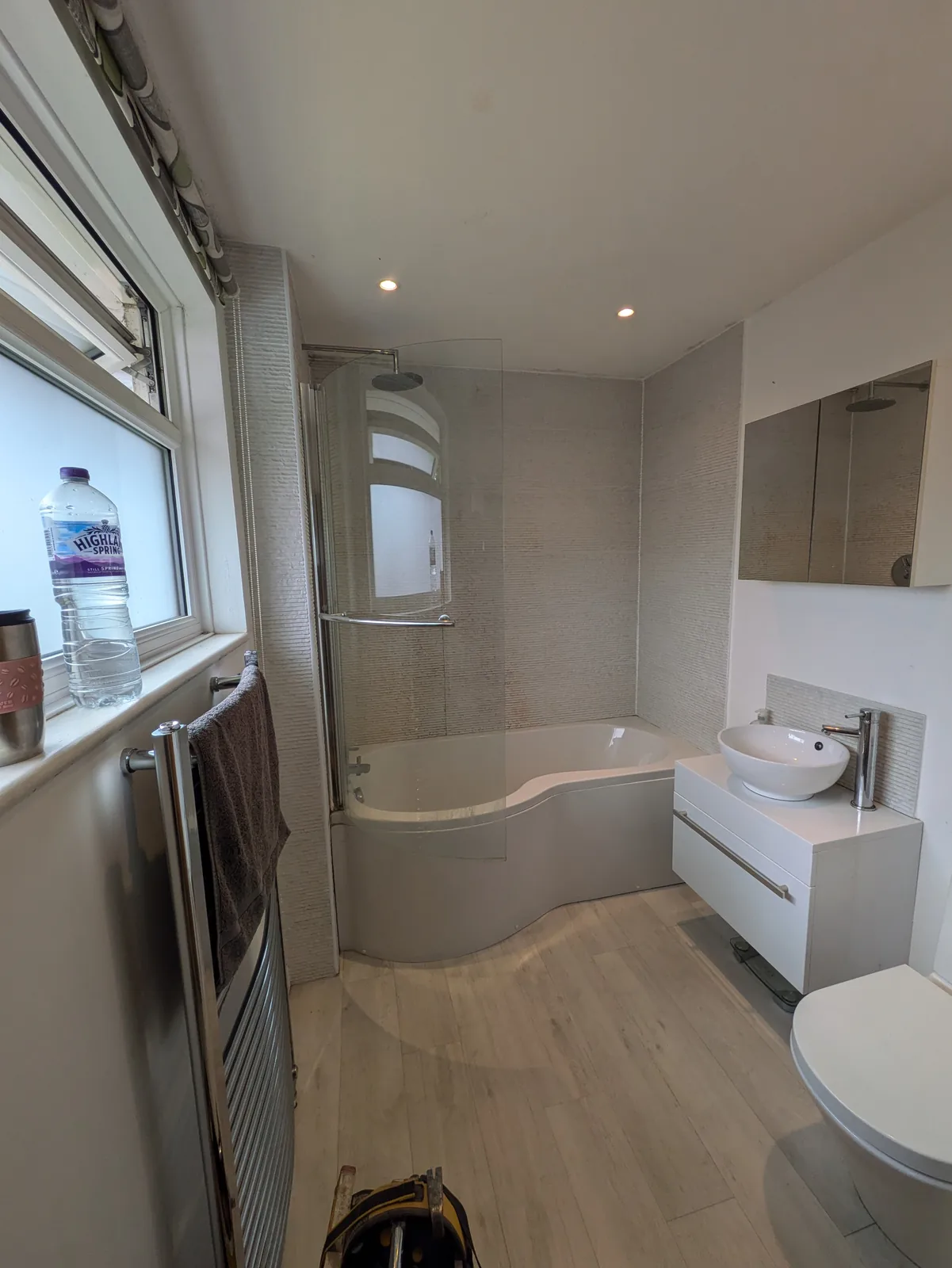 Bathroom fitting and renovation work carried out by Norwich Builders in Norfolk
