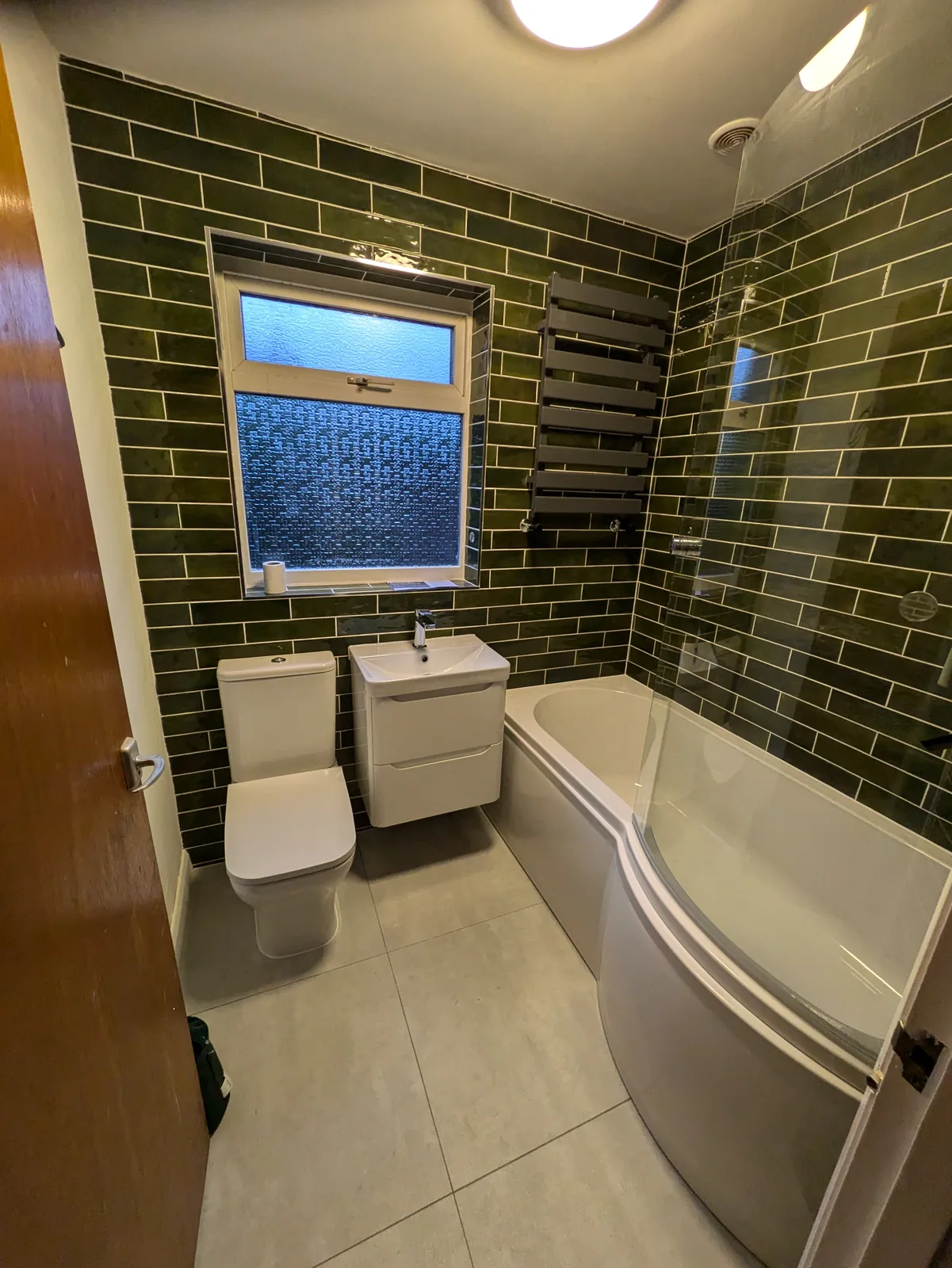 Bathroom fitting and renovation work carried out by Norwich Builders in Norfolk