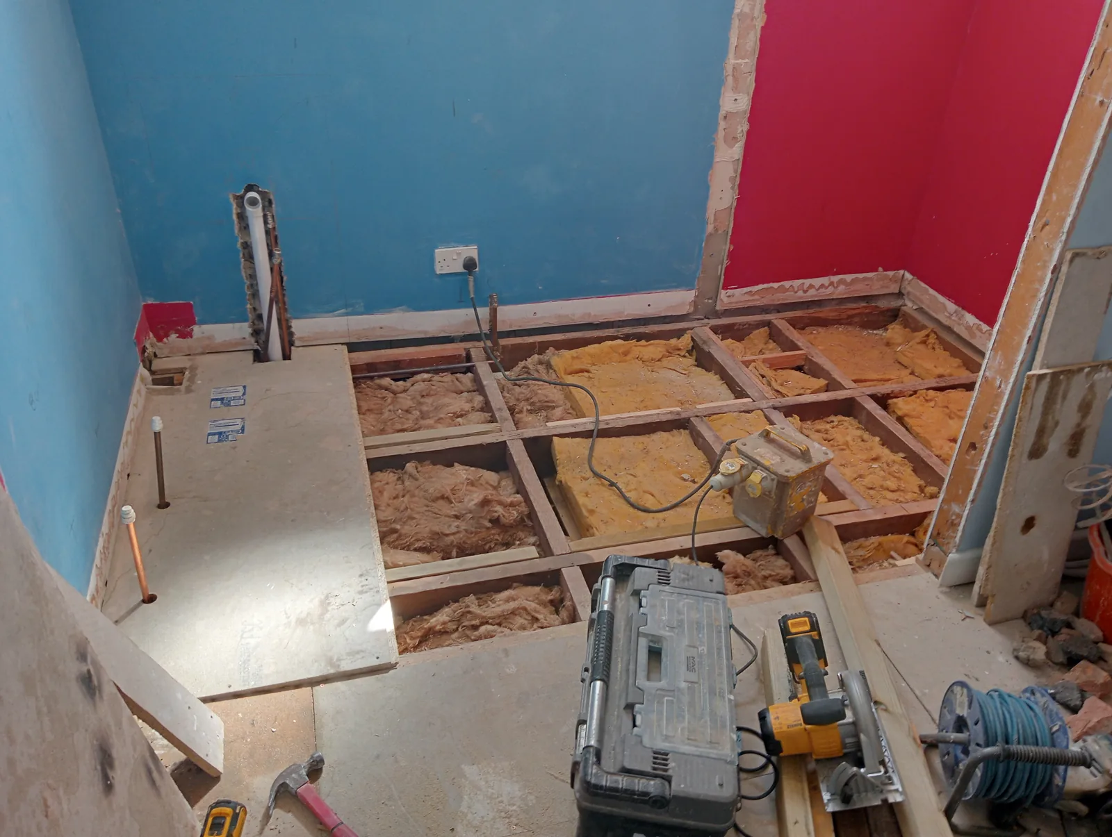 Room conversion work carried out by Norwich Builders in Norfolk