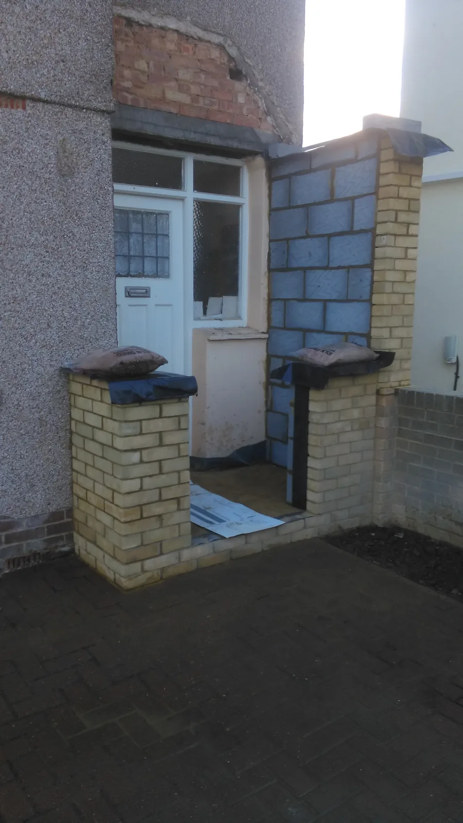 Extension building work carried out by Norwich Builders in Norfolk
