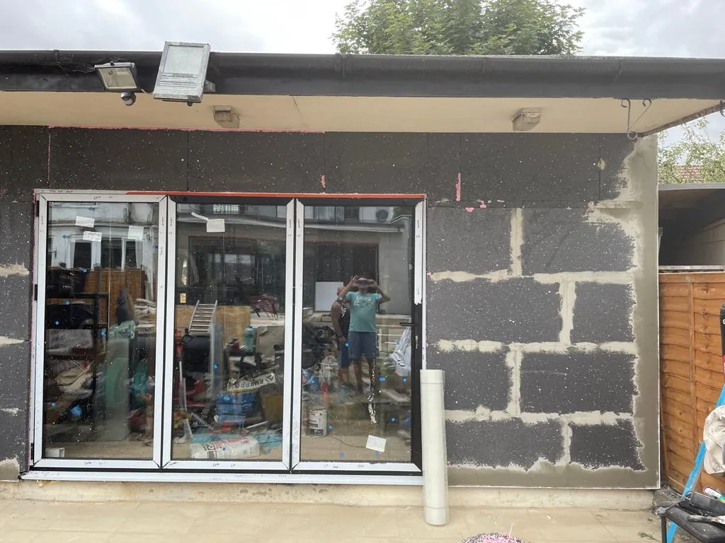 Extension building work carried out by Norwich Builders in Norfolk