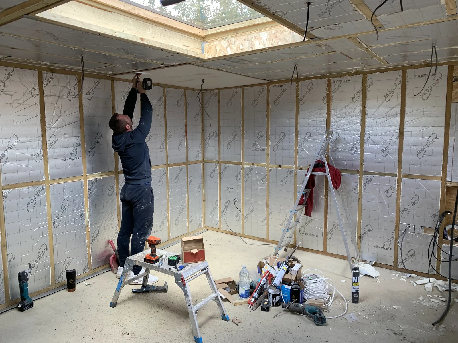 Extension building work carried out by Norwich Builders in Norfolk