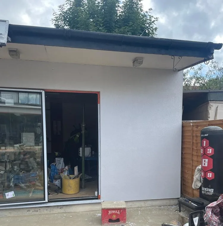 Extension building work carried out by Norwich Builders in Norfolk