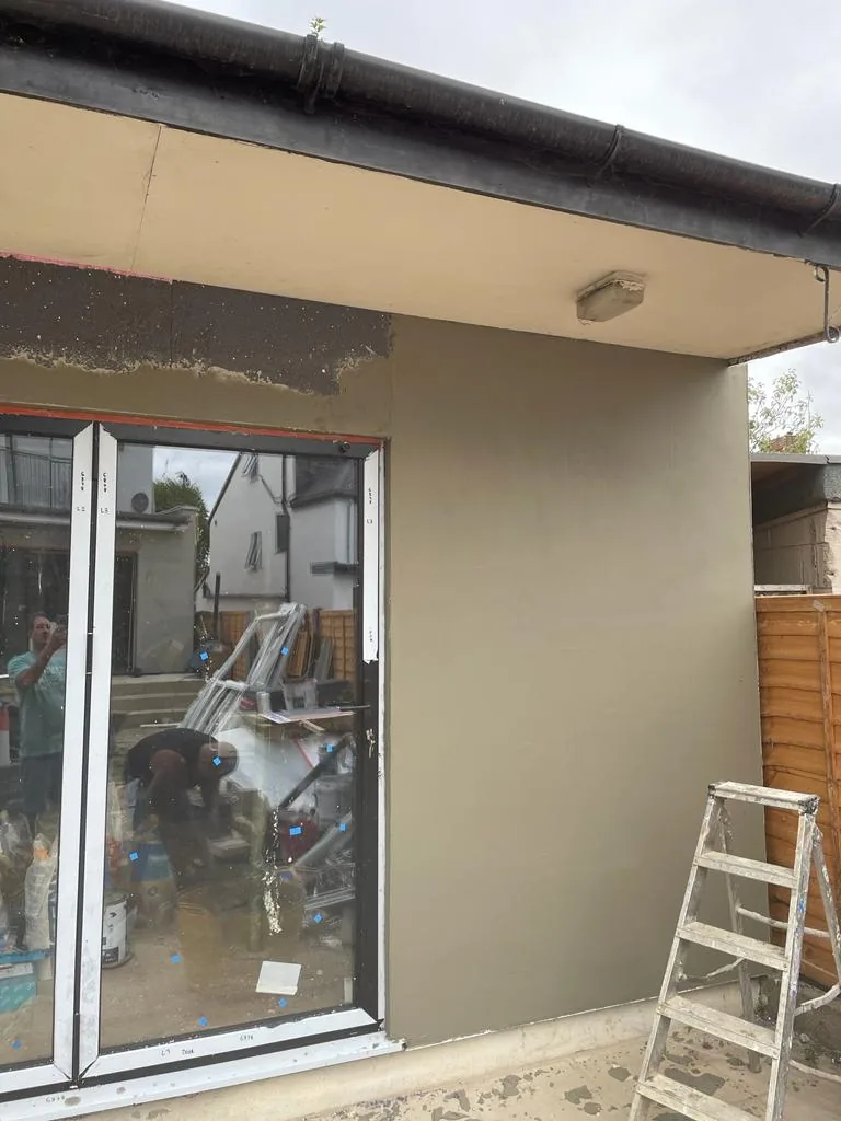 Extension building work carried out by Norwich Builders in Norfolk