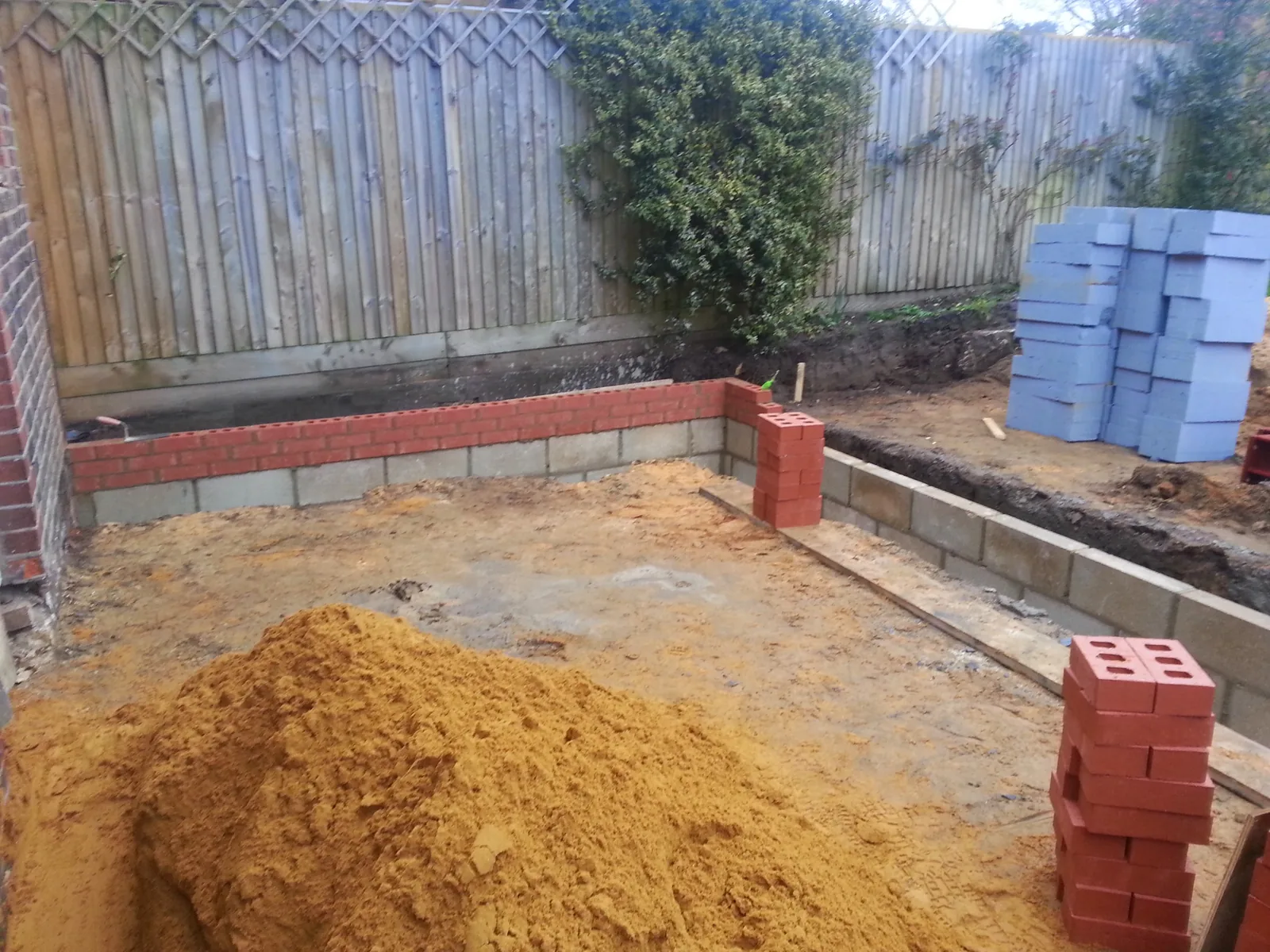 Extension building work carried out by Norwich Builders in Norfolk