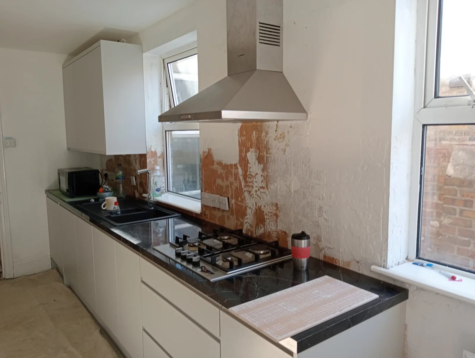 Kitchen fitting and renovation work carried out by Norwich Builders in Norfolk